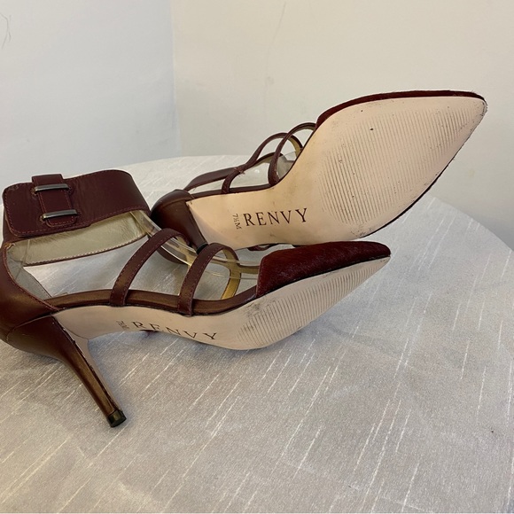 Renvy Calf Hair Sexy Silhouette Pumps Heels 7.5 - Picture 5 of 9